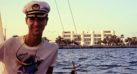 Ben Grummels volunteer sailing Instructor Doha