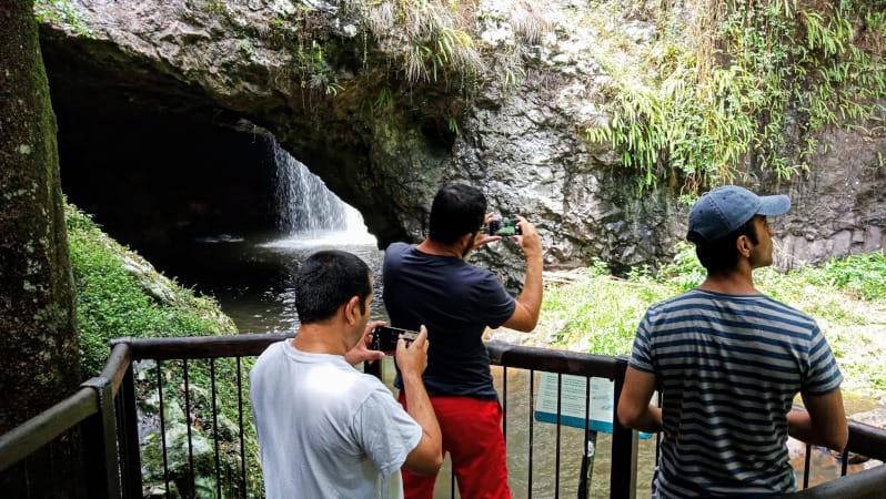 Natural Bridge Springbrook National Park.